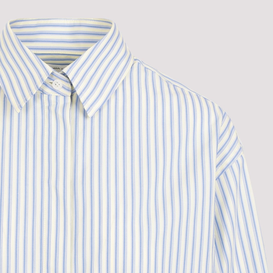 Victoria Beckham Yellow Chamomile Organic Cotton Wrap Front Blouse