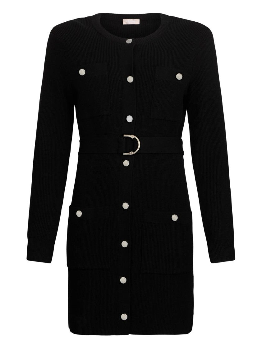 Liu Jo Fitted Black Mini Dress