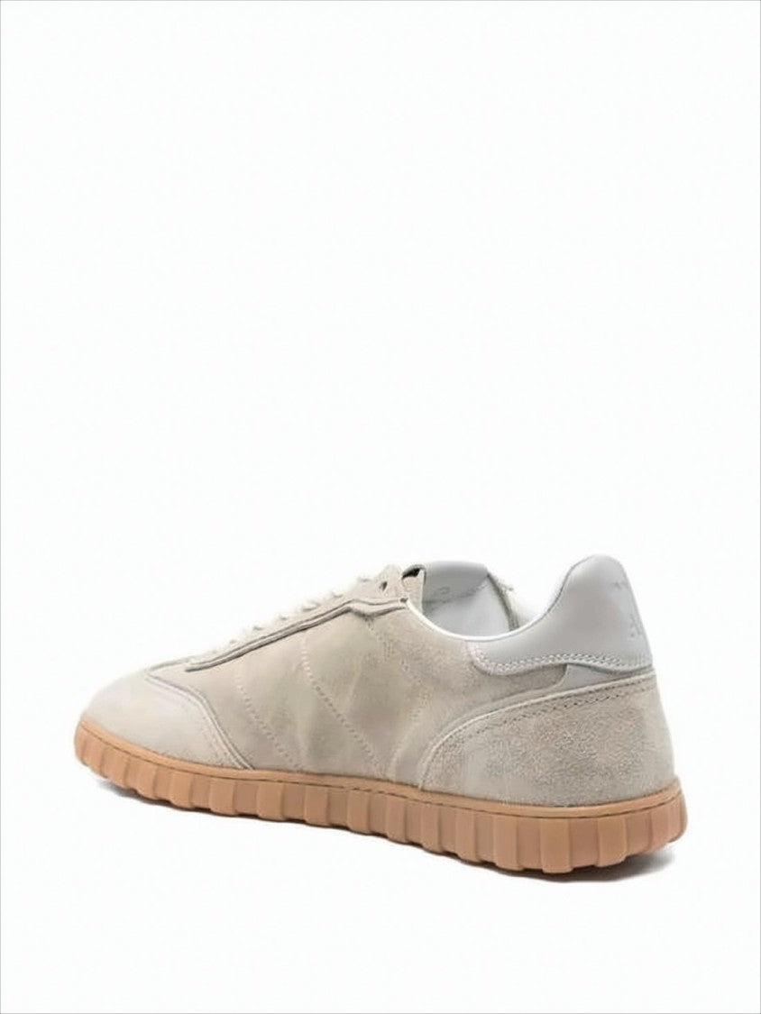 Ami Paris Low-Top Sneakers With Soft Suede Upper