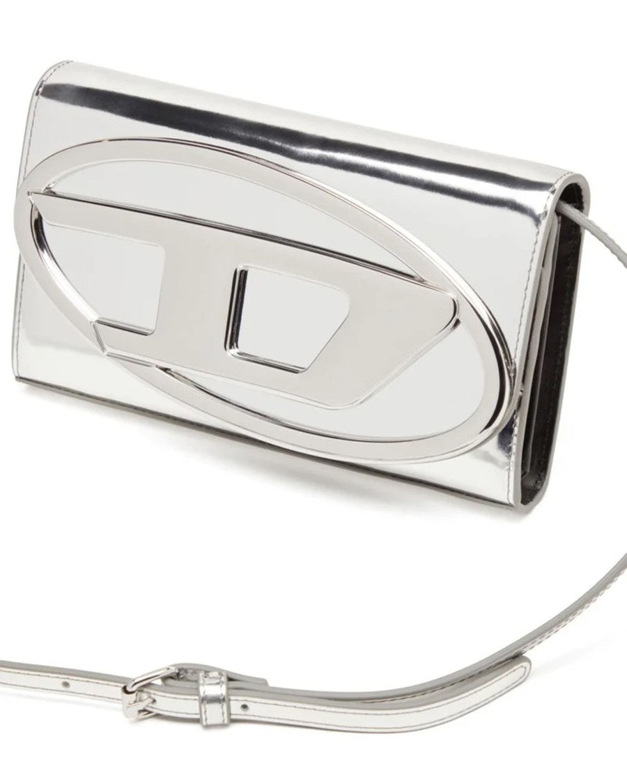 Diesel 1Dr Silver Wallet