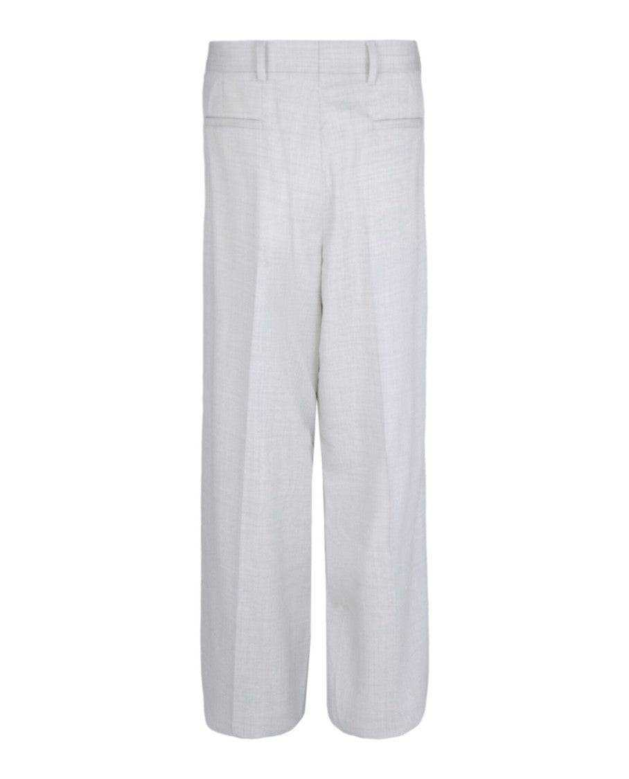 Givenchy Extra Wide-Leg Wool Trousers
