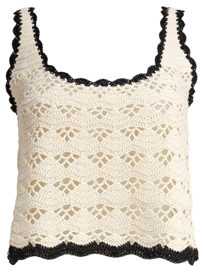 Zimmermann Rhiannon Crochet Tank