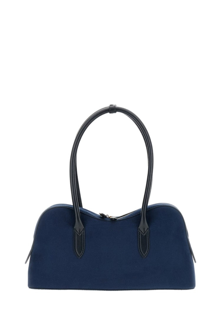 Stella Mccartney Blue Vegan Suede Stella Ryder Shoulder Bag