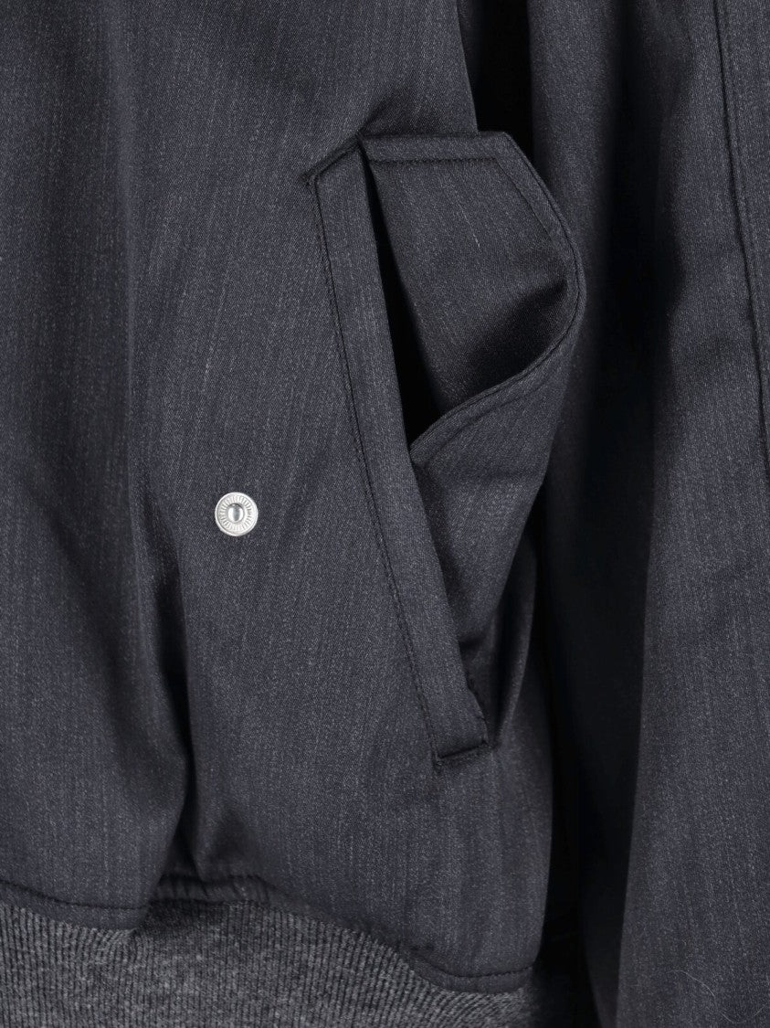 Entire Studios Bomber Jacket With Ribbed Collar