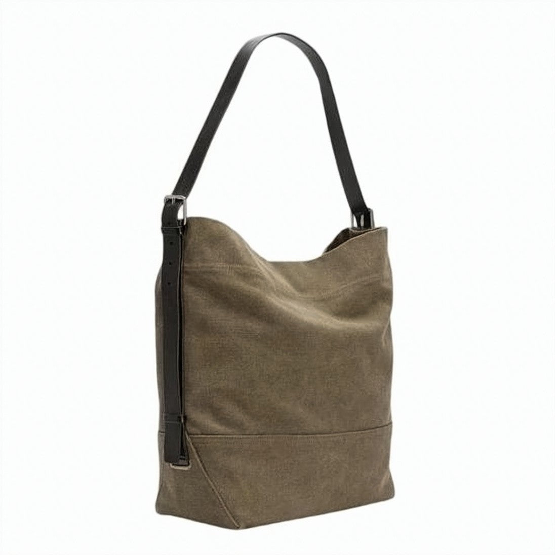 Lemaire Soft Slouchy Brown Shoulder Bag