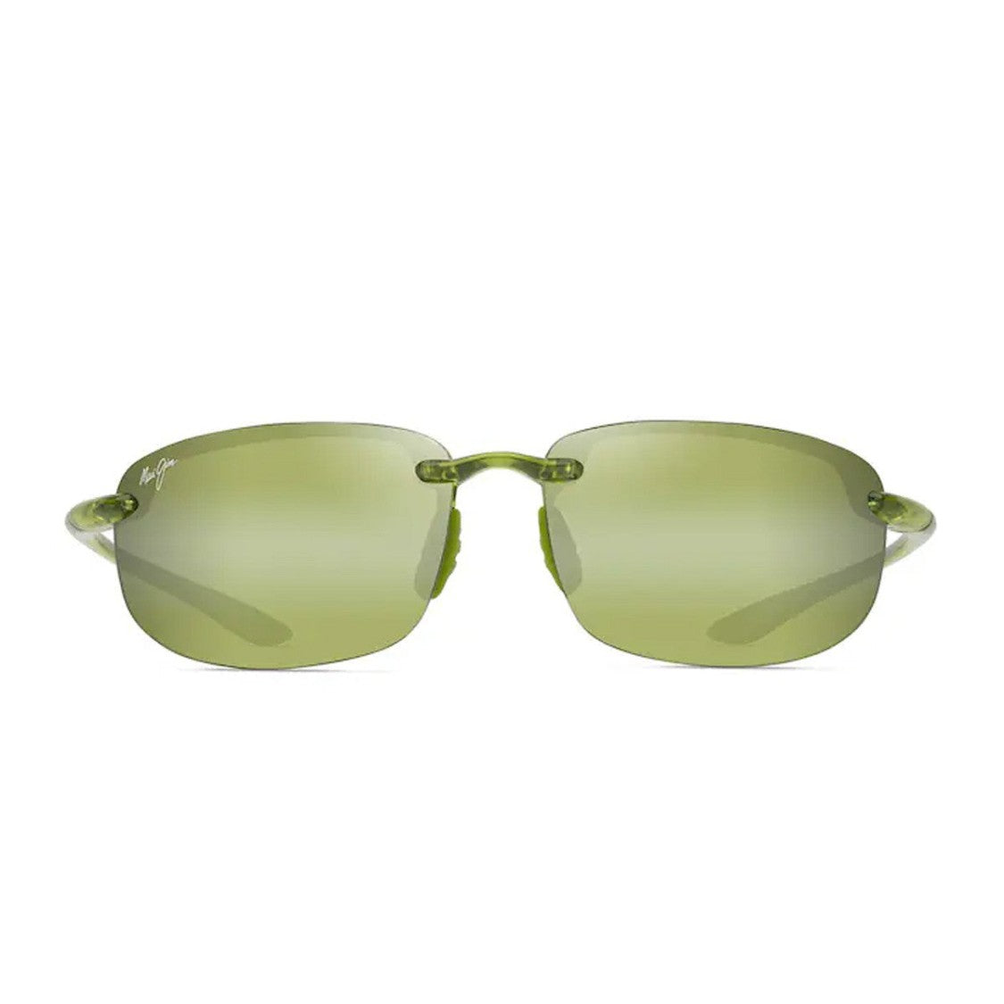 Maui Jim Green Maui Ht Ho'okipa Polycarbonate Wraparound Sunglasses