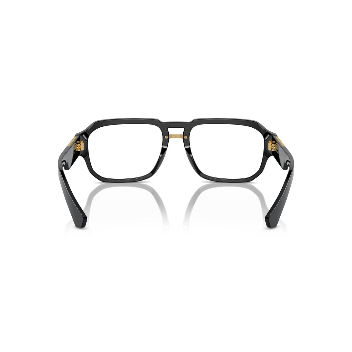 Dolce & Gabbana 0Dg3389 Rectangular Black Acetate Eyeglasses