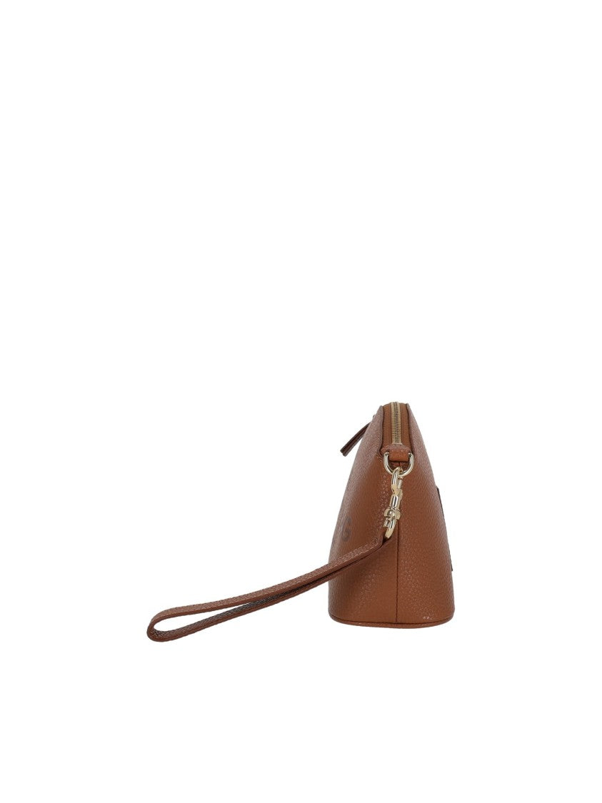 Marc Jacobs Textured Leather Wristlet Strap Pouch