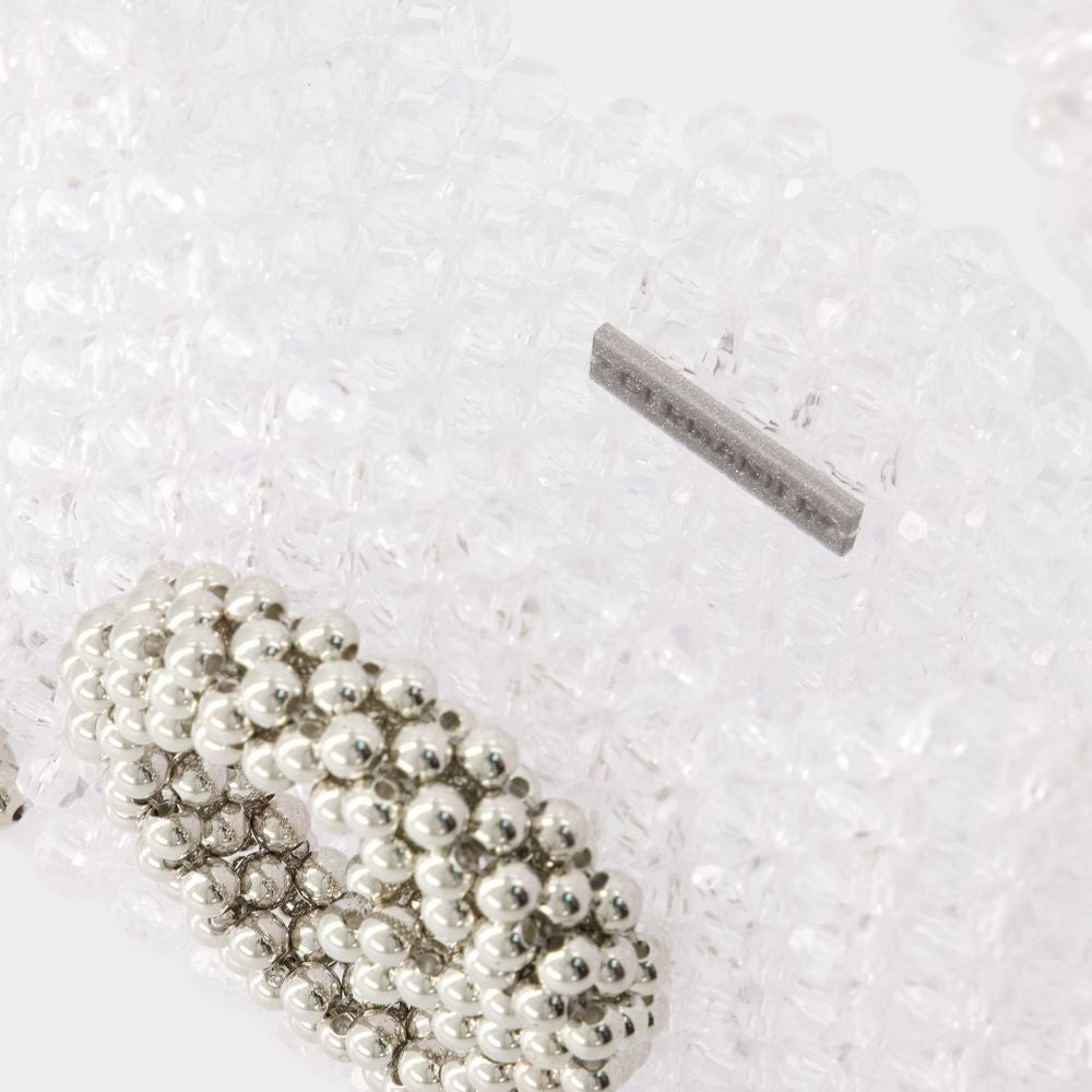 Germanier Beaded Bag - Beads - Transparent And Silver