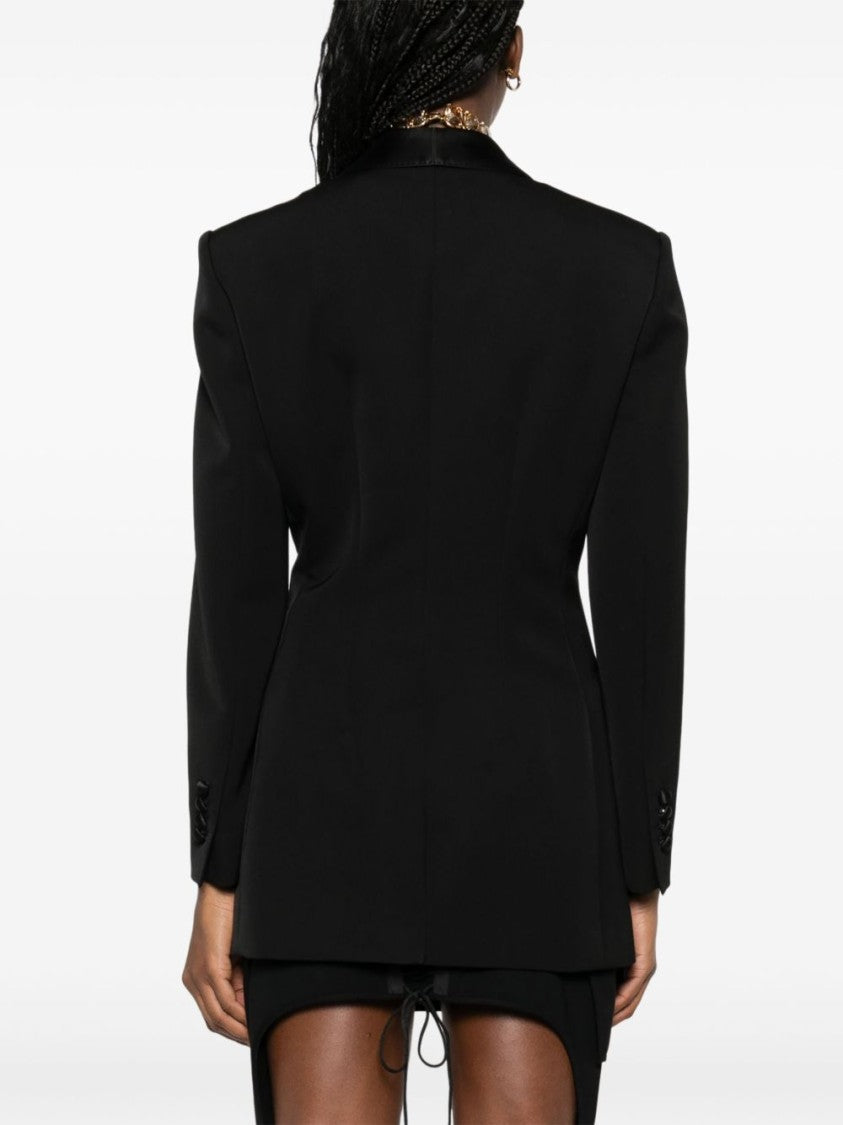 Dolce & Gabbana Tuxedo Jacket In Black Virgin Wool