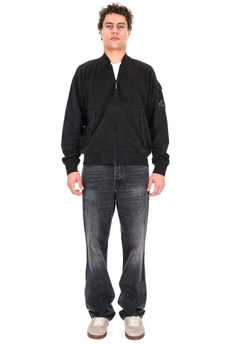 C.P. Company Brushed Cotton Full-Zip Sweatshirt