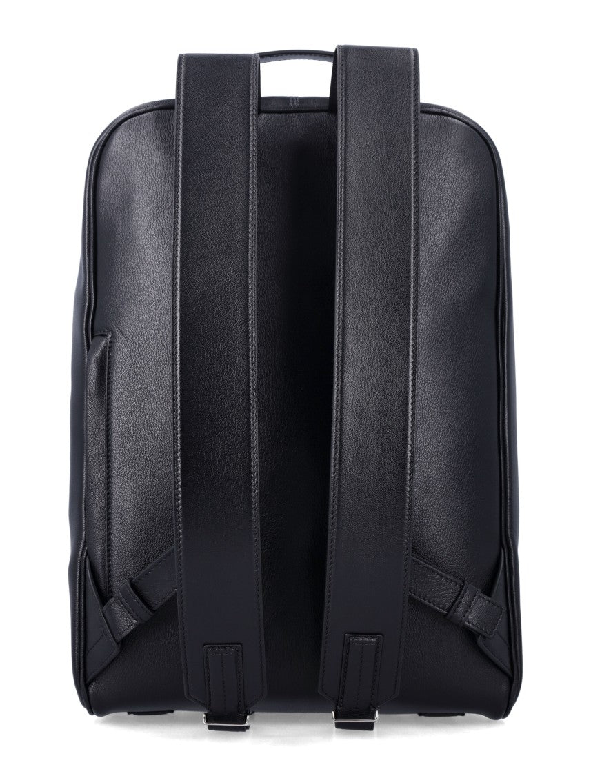 Tom Ford Supple Grain Leather Classic Laptop Backpack