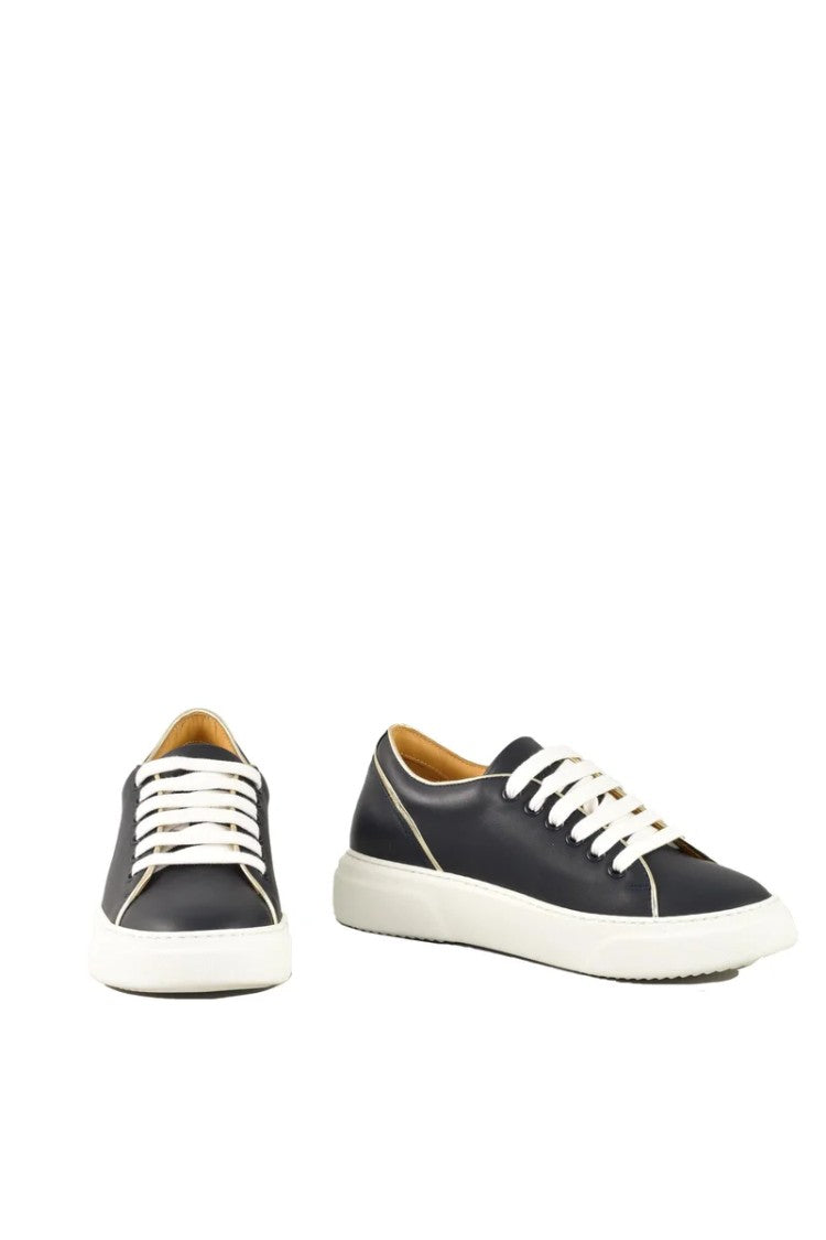 A.Testoni Women's Sneaker - Indigo