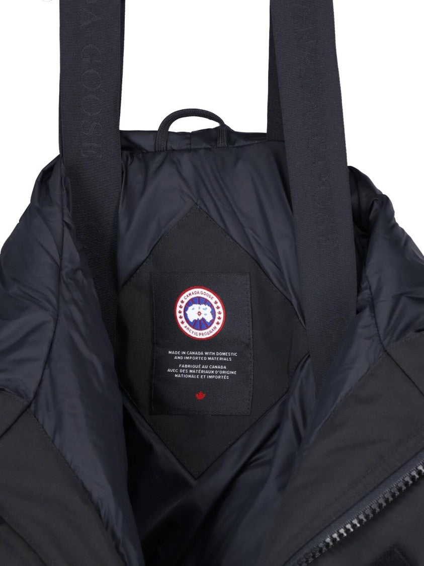 Canada Goose Black Expedition Padded Waterproof Down Jacket