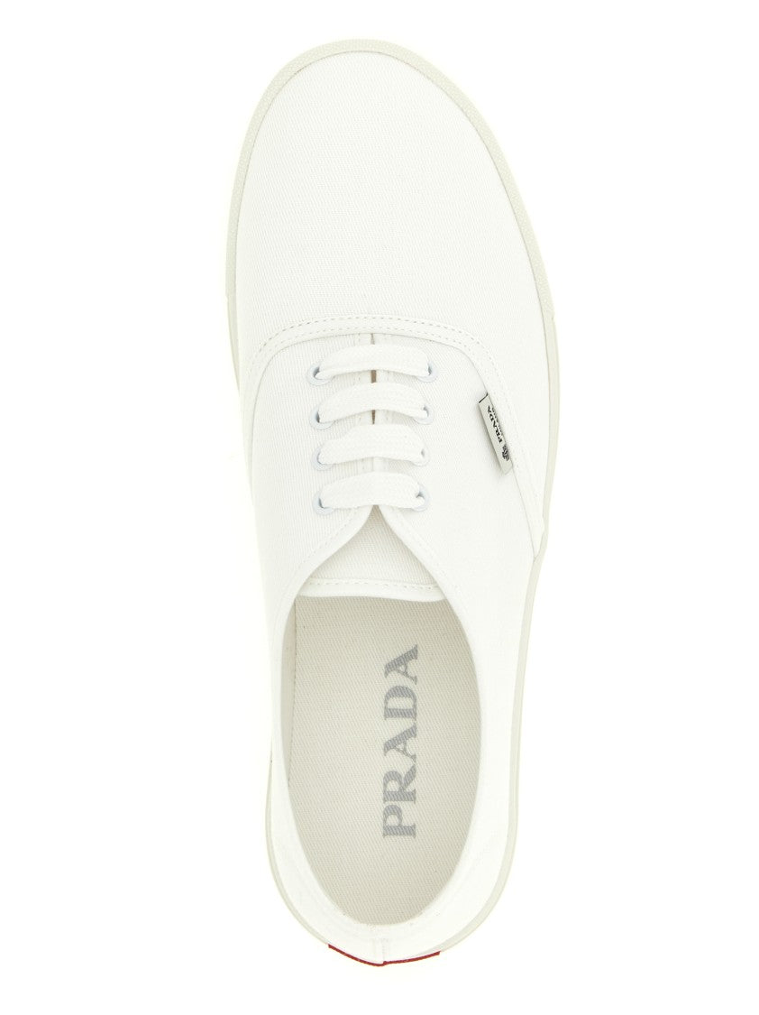 Prada Cotton Drill Sneakers