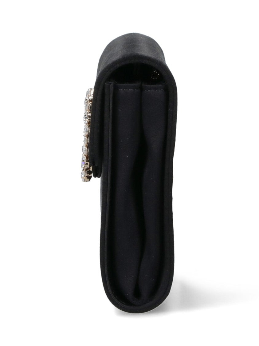Roger Vivier Rectangular Pouch With Gold Chain
