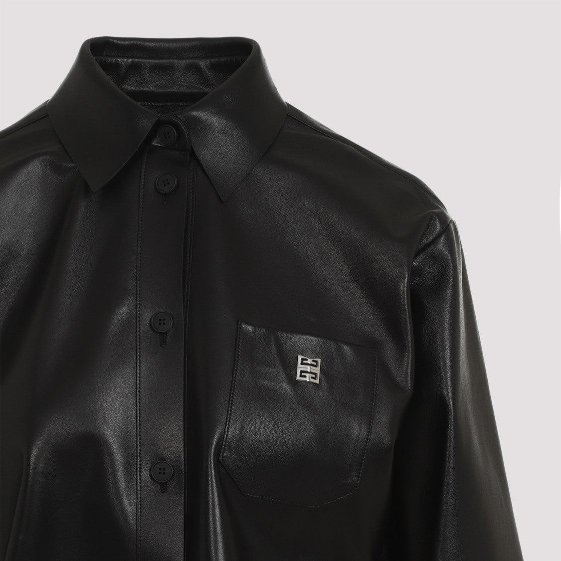 Givenchy Lamb Leather Shirt