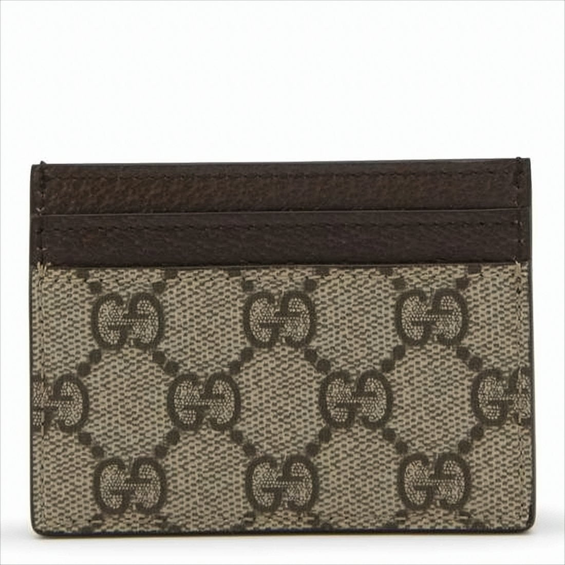 Gucci Compact Monogram Card Wallet