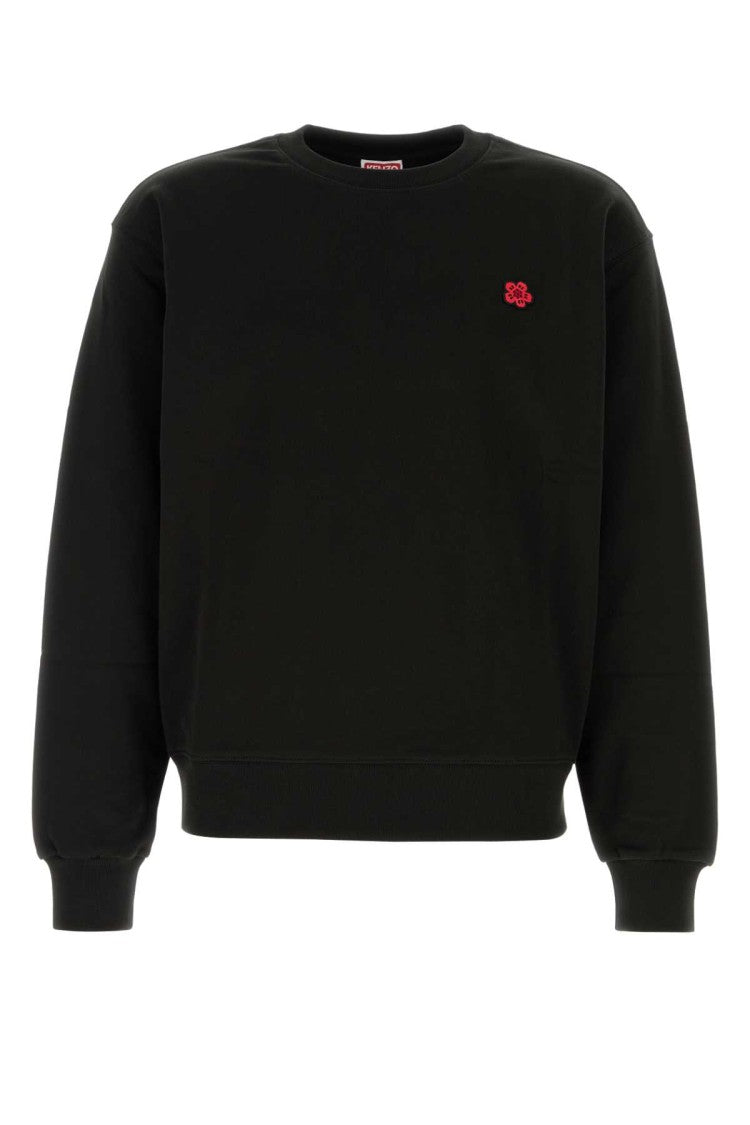 Kenzo Black Cotton Sweatshirt