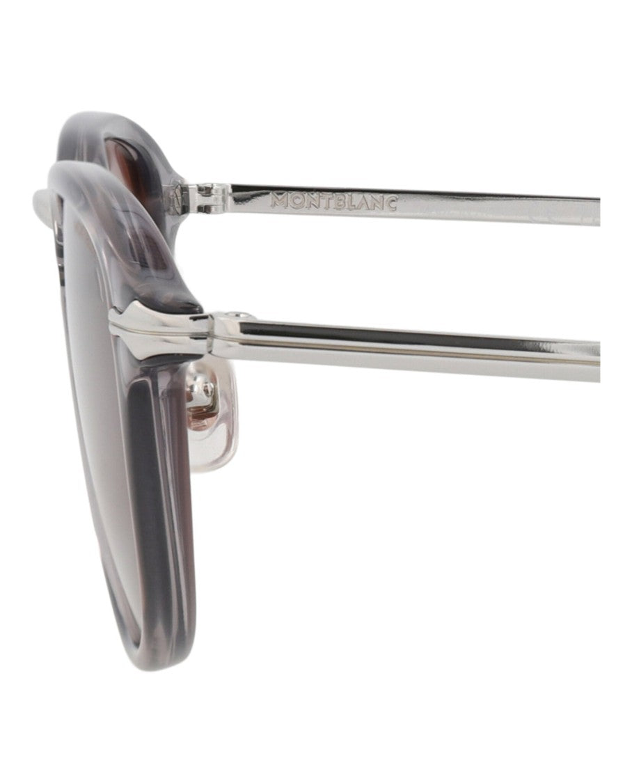 Montblanc Round-Frame Injection Sunglasses