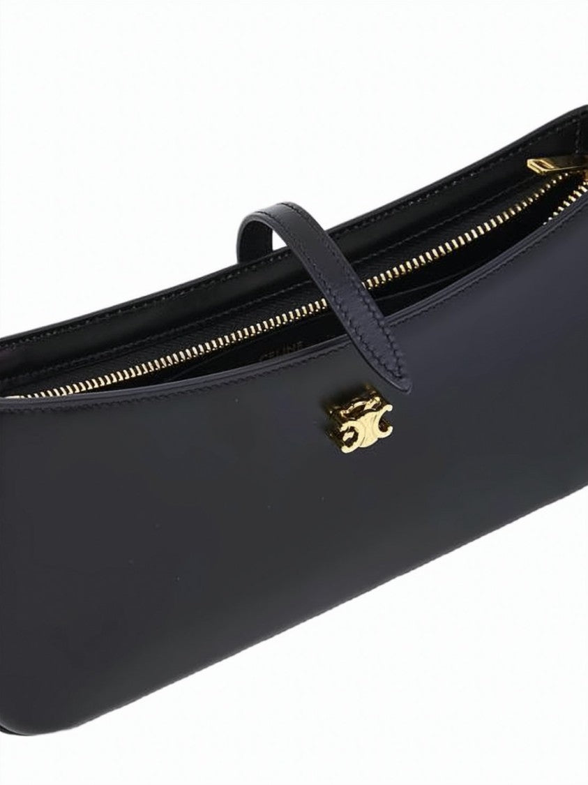 Celine Smooth Leather Shoulder Bag