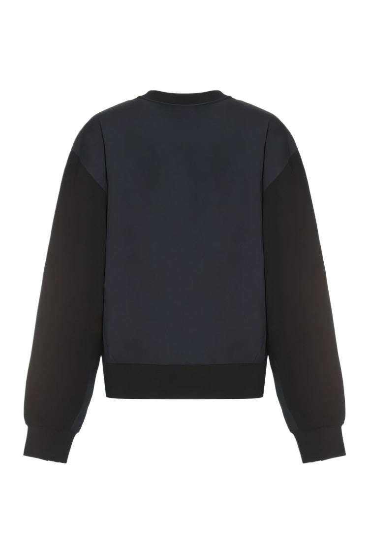 Moncler Black Long-Sleeve Top