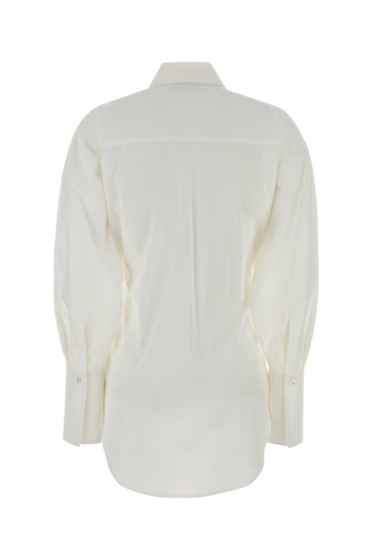 Blumarine White Cotton Shirt