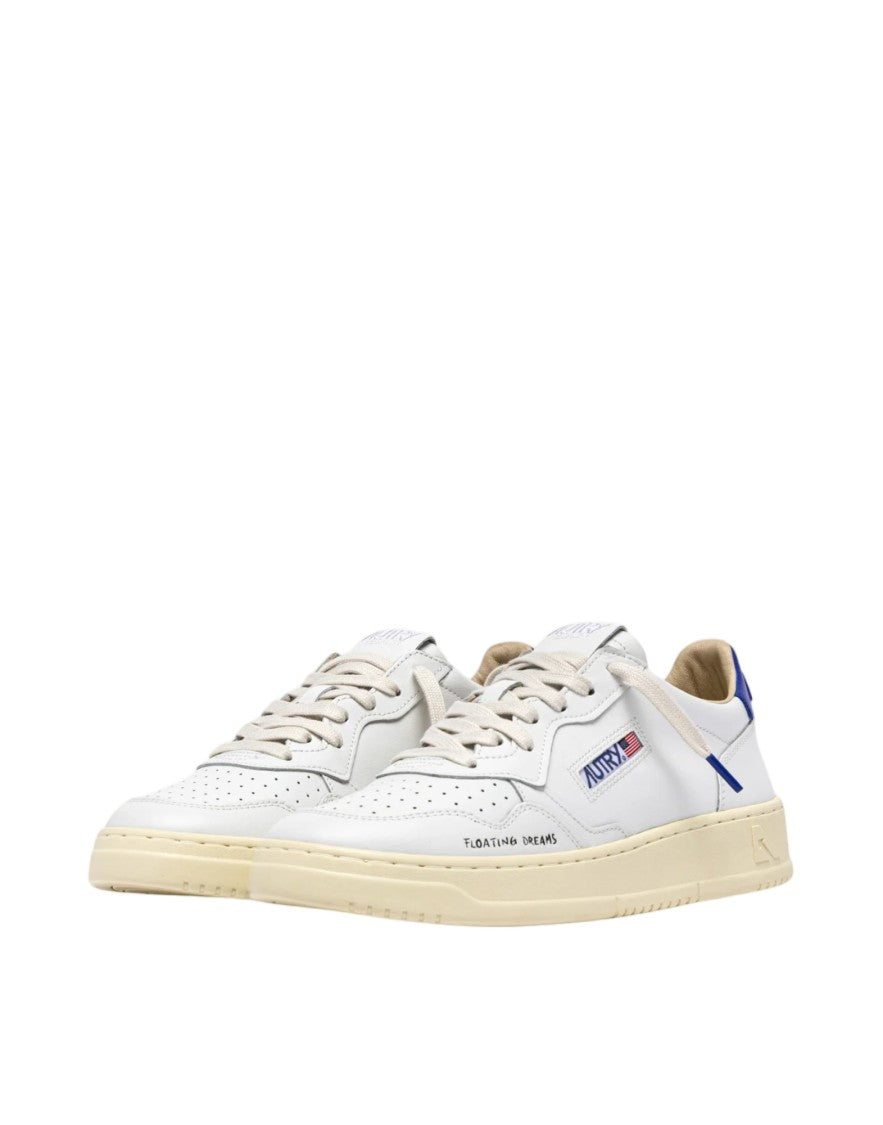 Autry Medalist Low Men’S White/Blue Sneakers
