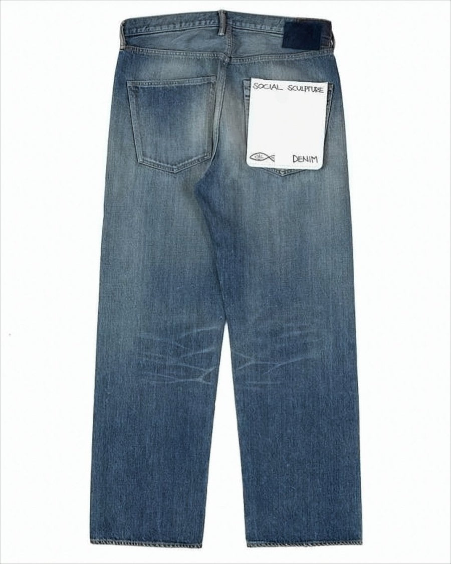 Visvim Relaxed Fit Distressed Denim Pants