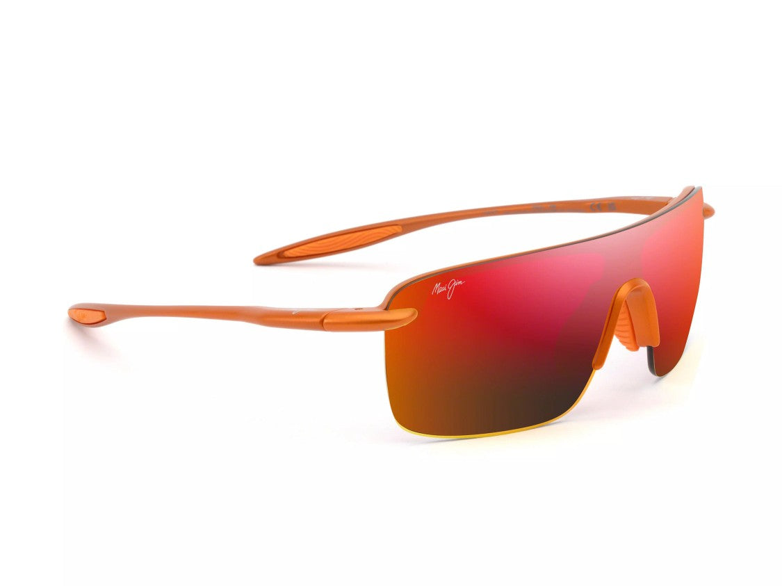 Maui Jim Orange Mj0680s Rimless Gradient Sunglasses