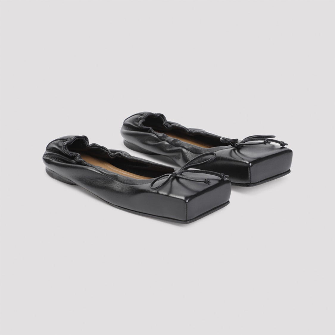Jacquemus Black Lambskin Les Ballerines Ballet Ballerinas
