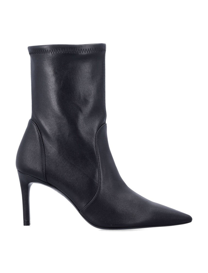 Stuart Weitzman Stuart Power 75 Stretch Sock Booties