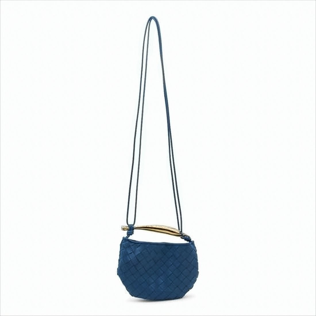 Bottega Veneta Woven Lambskin Crossbody Bag