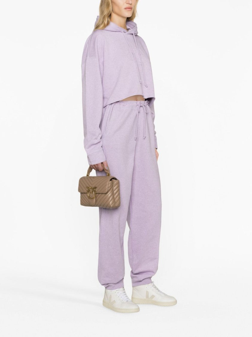 Pinko Chevron Quilted Calf Leather Bag