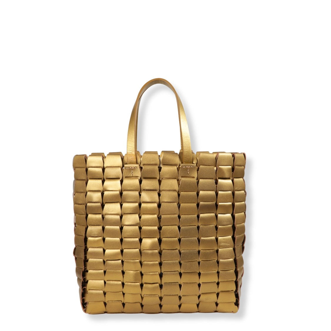 Dragon Diffusion Structured Neutral Tote Handbag With Top Handle