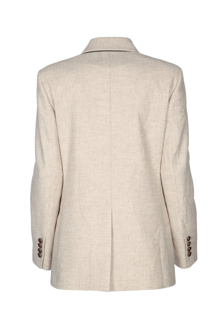 Brunello Cucinelli Double-Breasted Suit-Type Jacket