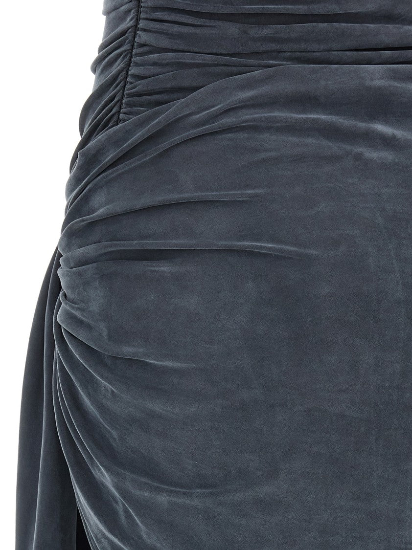 Alexander Wang Vintage Effect Stretch Jumpsuit With Knot Detail