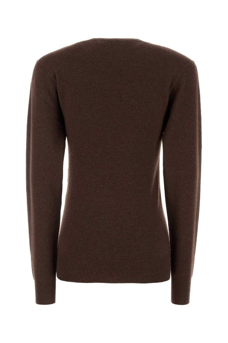 Stella Mccartney Brown Cashmere Blend Sweater