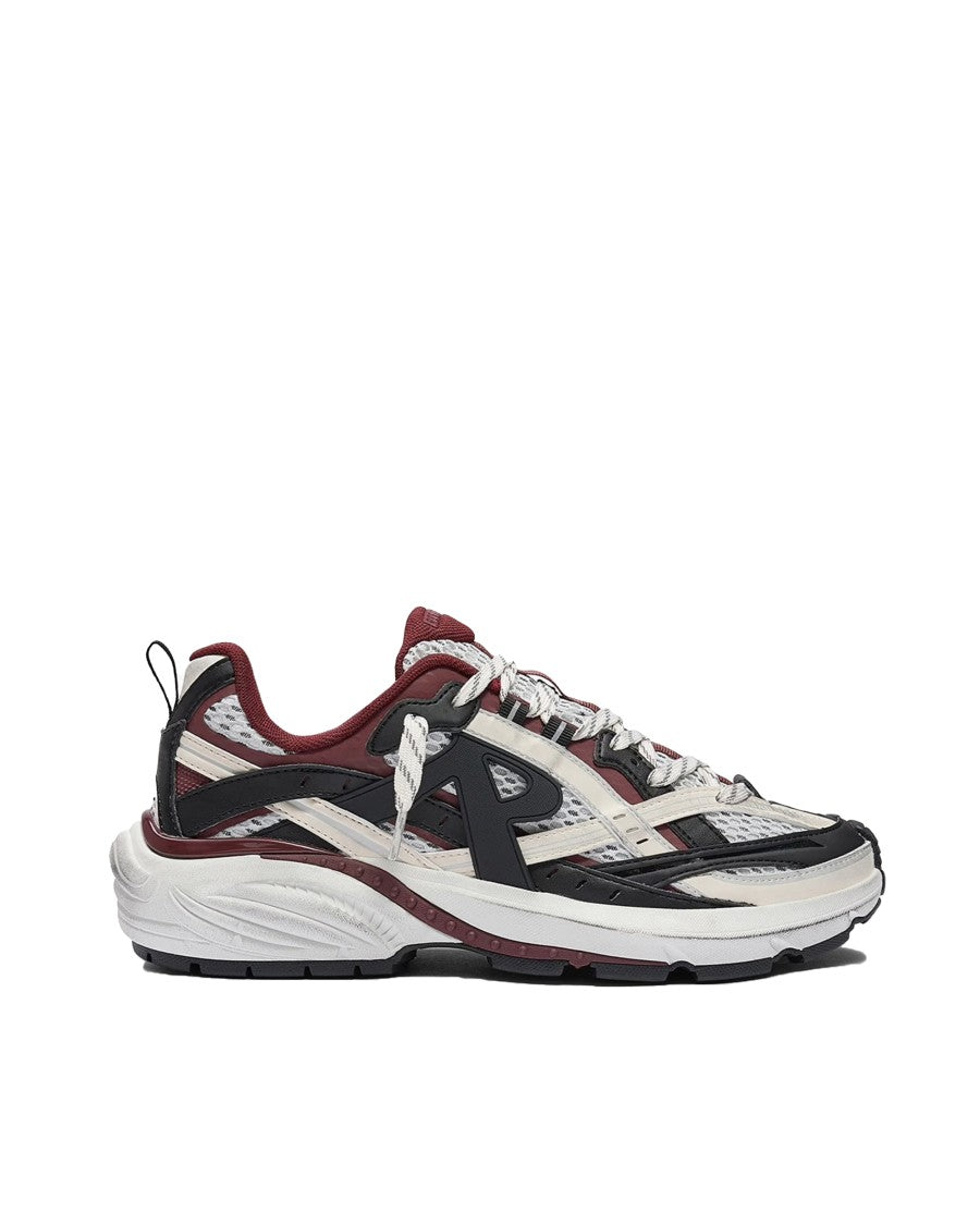 Represent Maroon Storm Runner Distressed Sneaker
