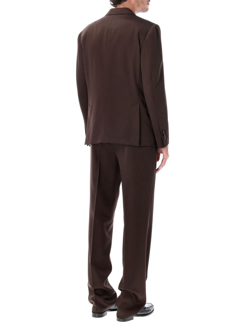 Lardini Double-Breasted Coat With Structured Silhouette