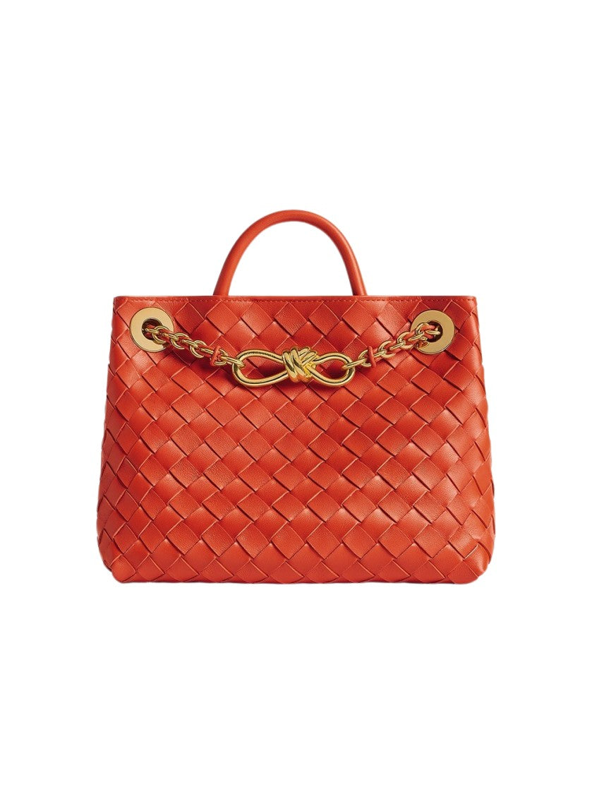 Bottega Veneta Small Andiamo Bag Orange