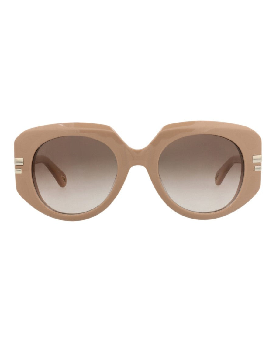 Chloé Square-Frame Recycled Acetate Sunglasses