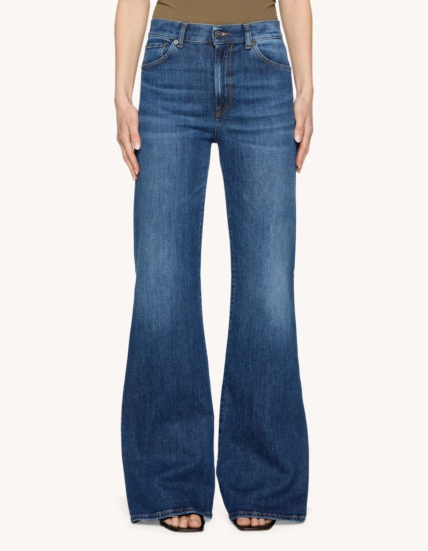 Dondup Five-Pocket Wide-Leg Jeans