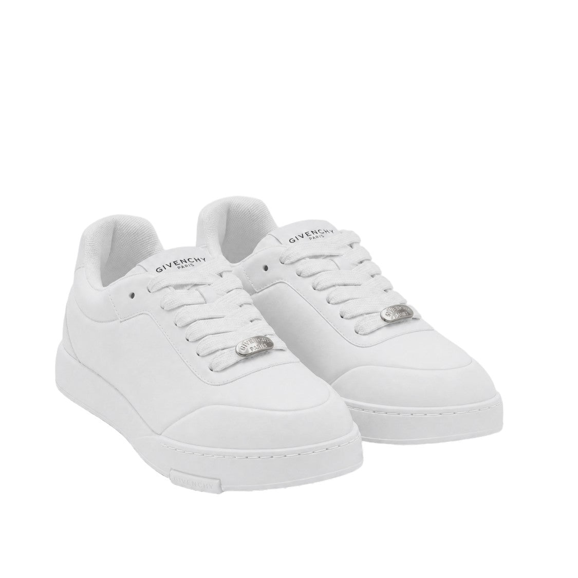 Givenchy Metallic Detail Minimalist Low-Top Sneakers