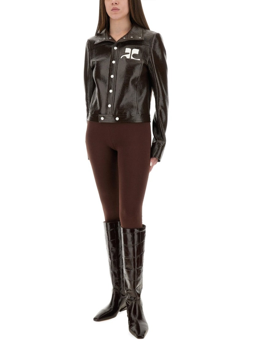 Courrèges "Reedition" Vinyl Jacket