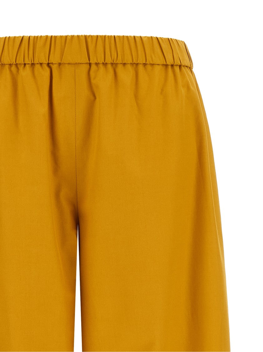 Fabiana Filippi Cotton Poplin Wide Leg Pants