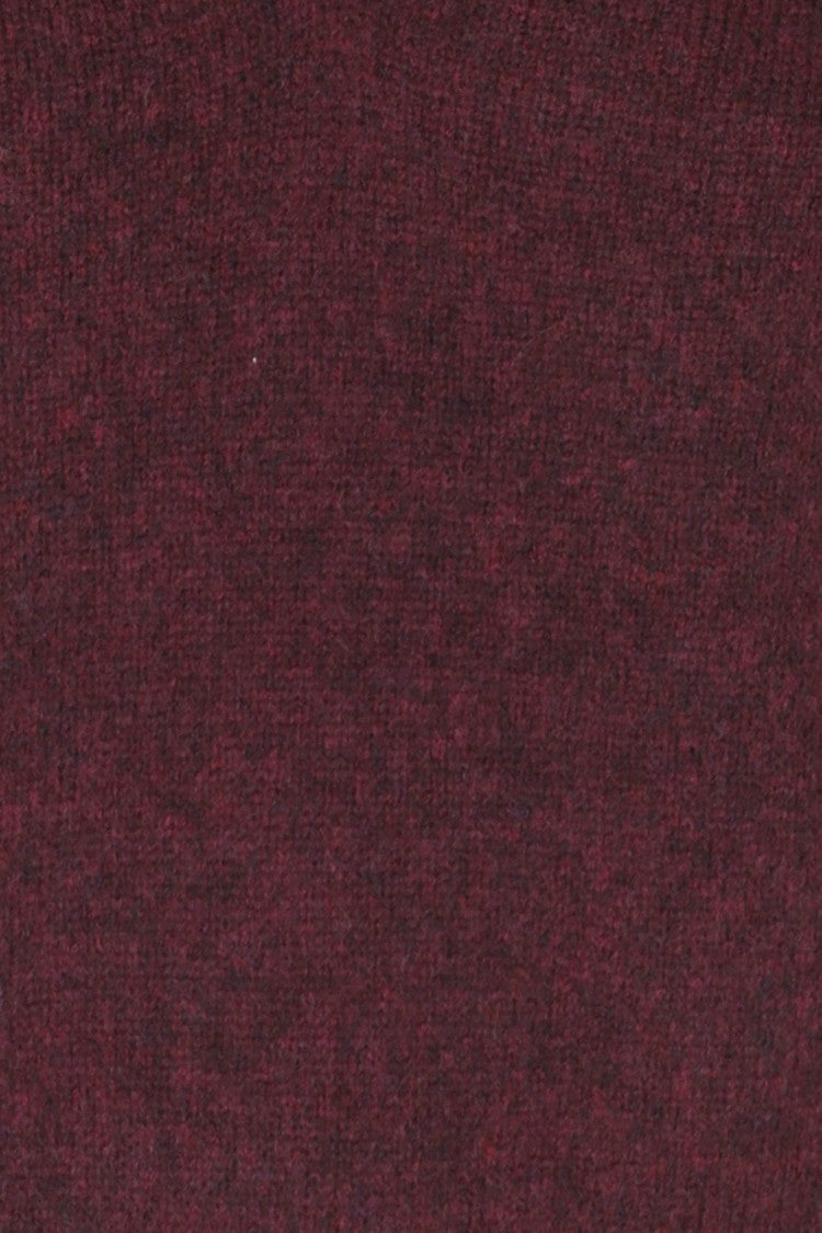 Roberto Collina Bordeaux Scollo V Ml Wool-Blend Sweater
