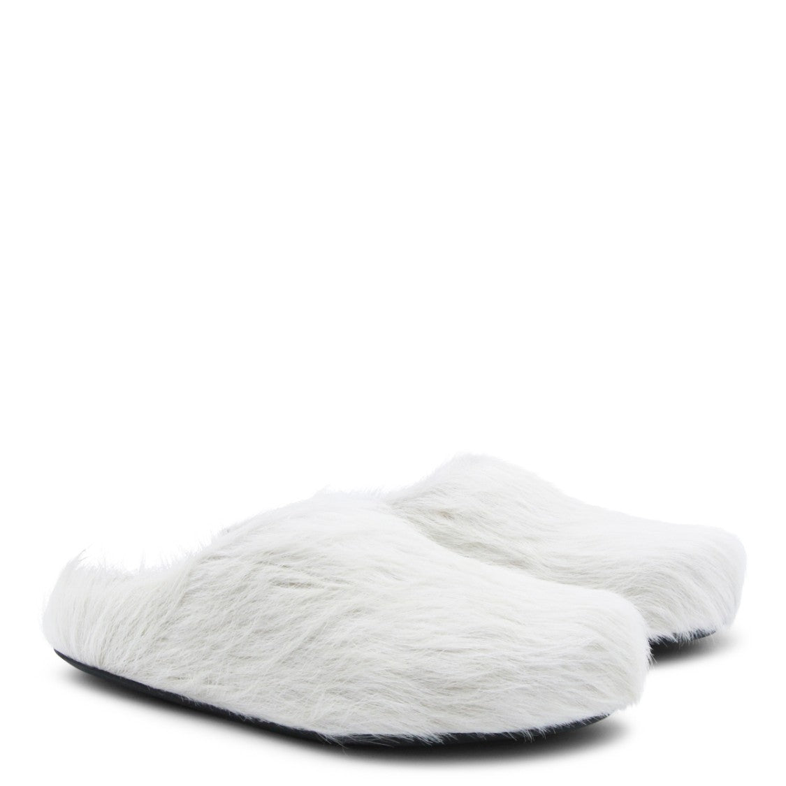 Marni White Leather Sandals