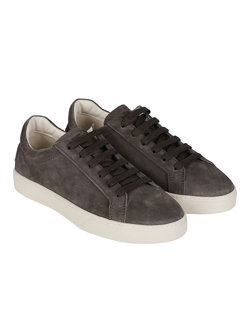 Tod's Refined Low-Top Sneakers With Off-White Rubber Sole