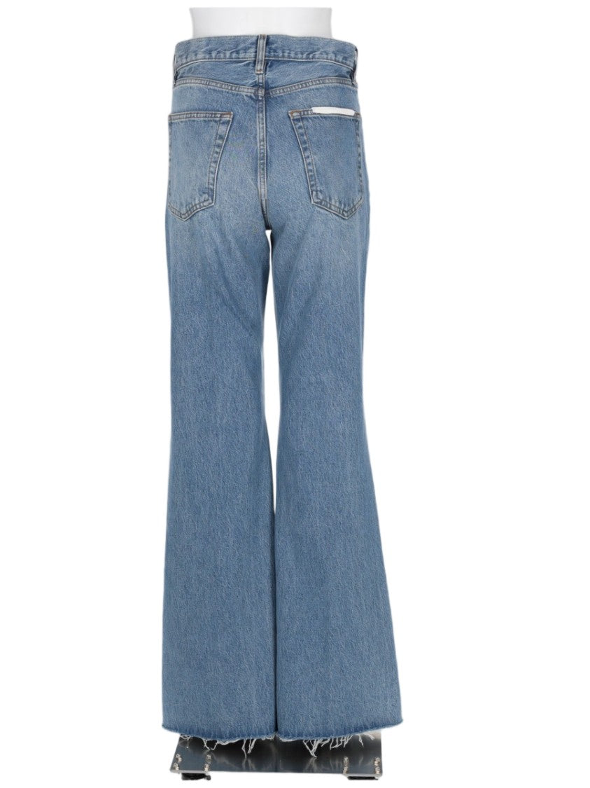 Frame The Lax High-Waisted Flared Jeans